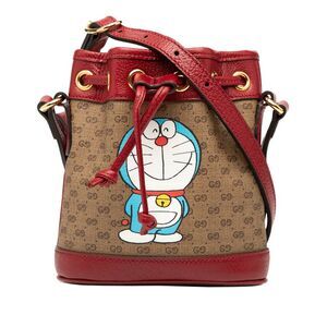 Gucci Micro Gg Supreme Doraemon Bucket Bag